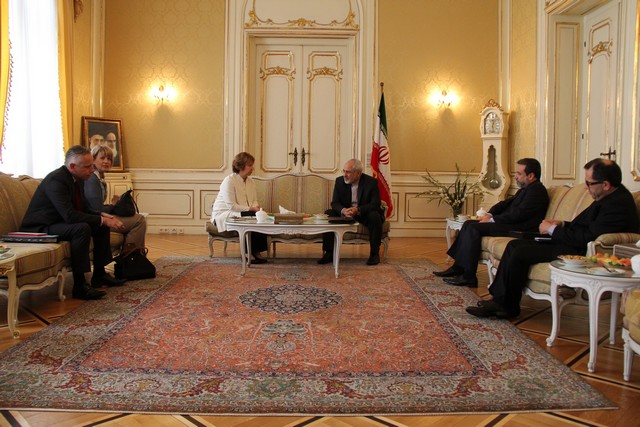 دیدار ظریف و اشتون - وین (عکس)