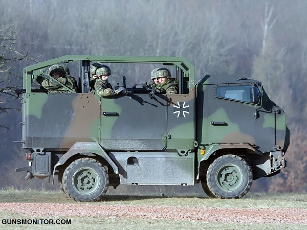 خودروی زرهی سبک  Mungo ESK(+تصاویر)