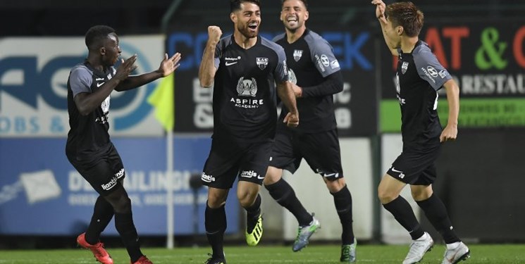 پیروزی العربی با گلزنی پورعلی گنجی