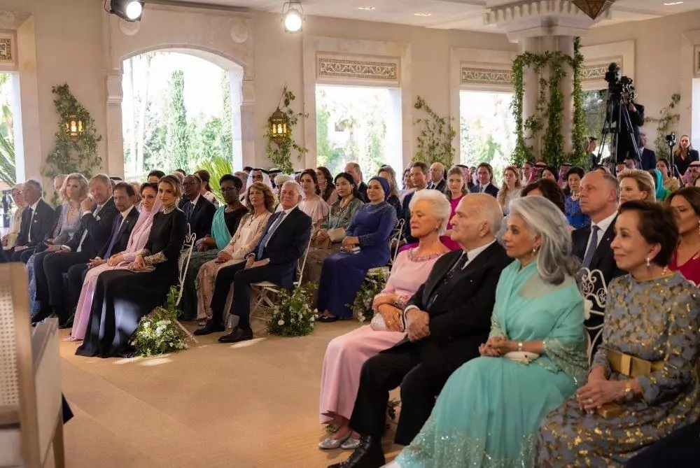 جشن عروسی ولیعهد اردن (+عکس)